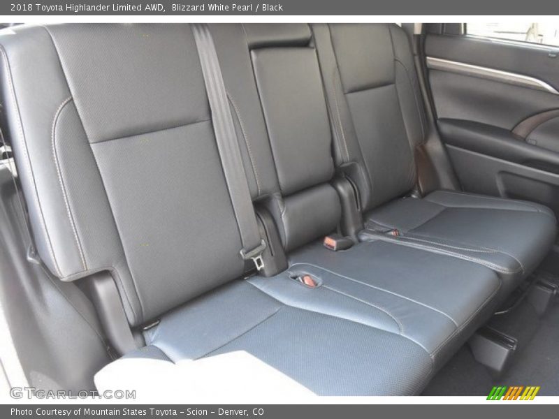 Blizzard White Pearl / Black 2018 Toyota Highlander Limited AWD