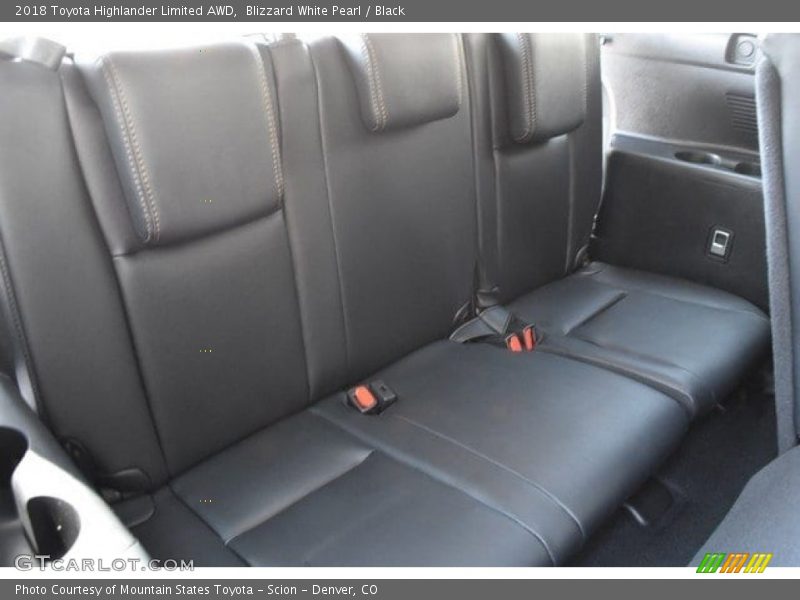 Blizzard White Pearl / Black 2018 Toyota Highlander Limited AWD