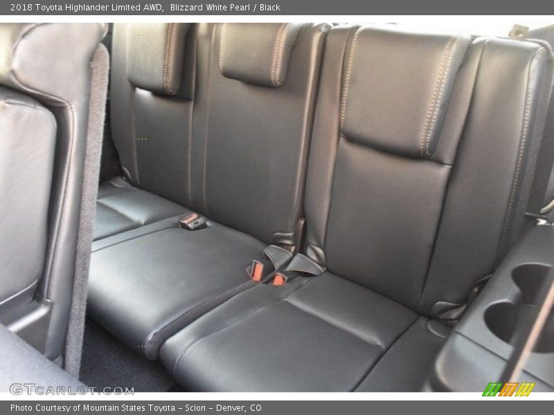Blizzard White Pearl / Black 2018 Toyota Highlander Limited AWD