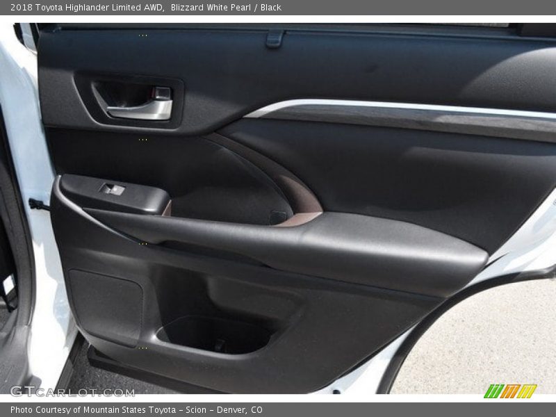 Blizzard White Pearl / Black 2018 Toyota Highlander Limited AWD
