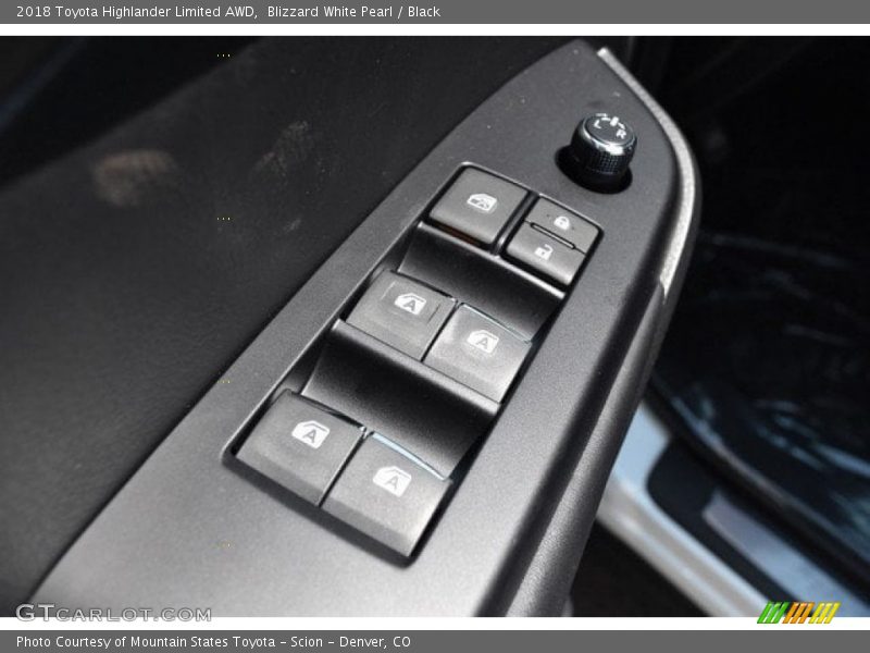 Blizzard White Pearl / Black 2018 Toyota Highlander Limited AWD