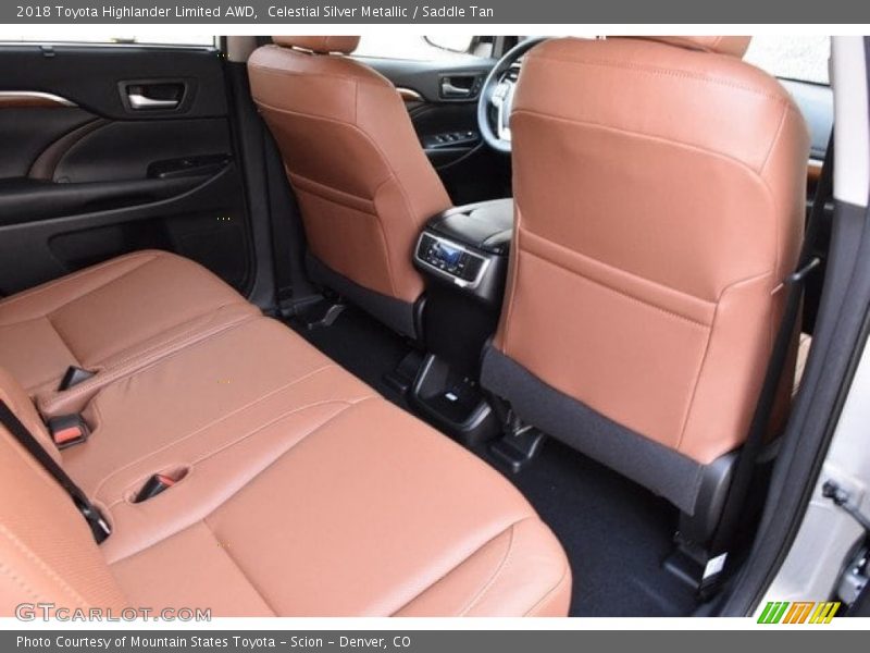 Celestial Silver Metallic / Saddle Tan 2018 Toyota Highlander Limited AWD