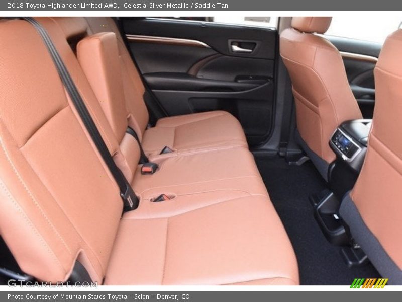 Celestial Silver Metallic / Saddle Tan 2018 Toyota Highlander Limited AWD