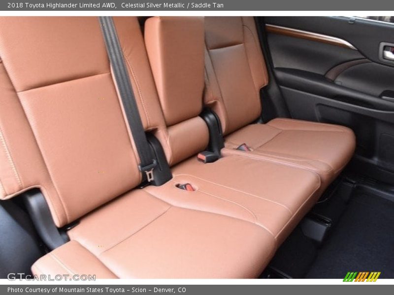 Celestial Silver Metallic / Saddle Tan 2018 Toyota Highlander Limited AWD