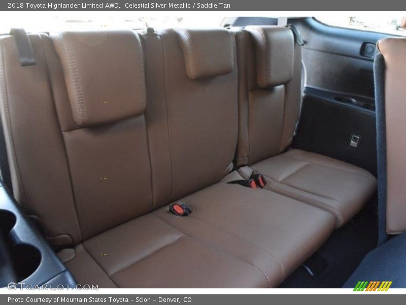 Celestial Silver Metallic / Saddle Tan 2018 Toyota Highlander Limited AWD