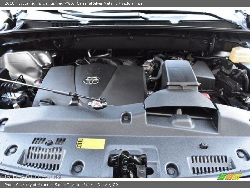 Celestial Silver Metallic / Saddle Tan 2018 Toyota Highlander Limited AWD