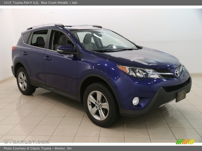 Blue Crush Metallic / Ash 2015 Toyota RAV4 XLE