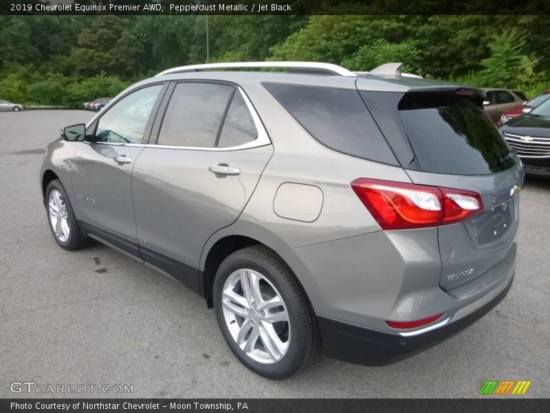 Pepperdust Metallic / Jet Black 2019 Chevrolet Equinox Premier AWD