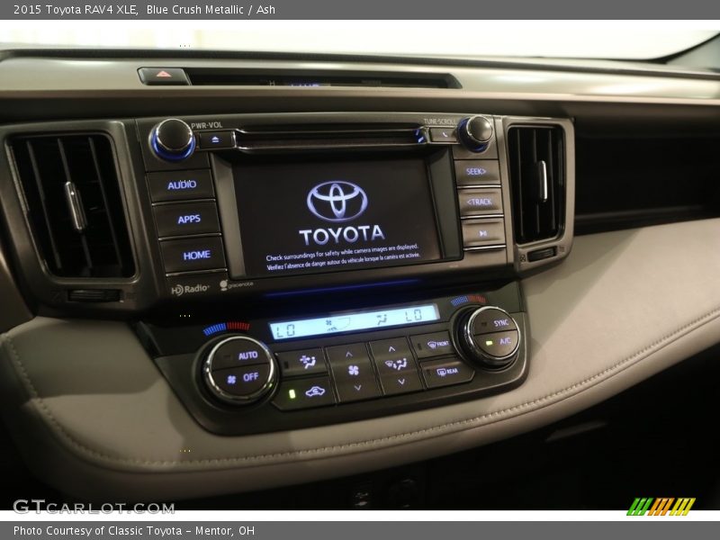 Blue Crush Metallic / Ash 2015 Toyota RAV4 XLE