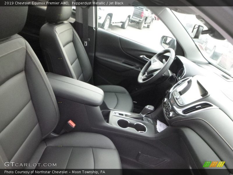 Pepperdust Metallic / Jet Black 2019 Chevrolet Equinox Premier AWD