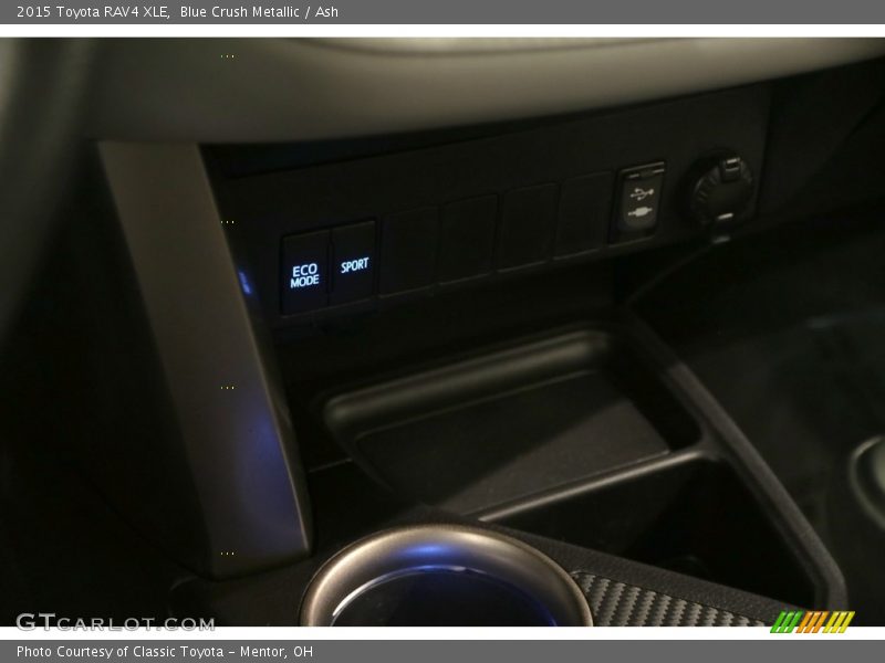 Blue Crush Metallic / Ash 2015 Toyota RAV4 XLE