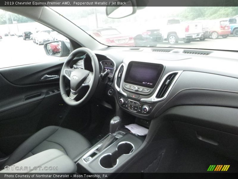 Pepperdust Metallic / Jet Black 2019 Chevrolet Equinox Premier AWD