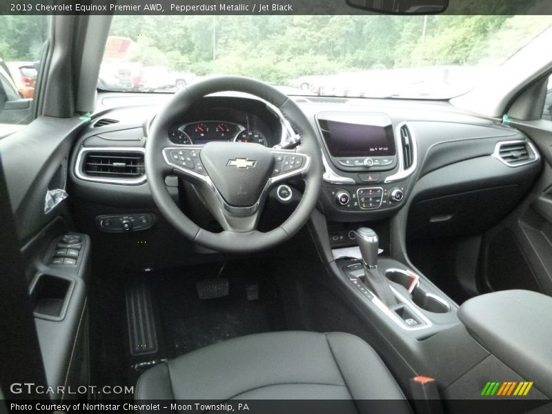 Pepperdust Metallic / Jet Black 2019 Chevrolet Equinox Premier AWD