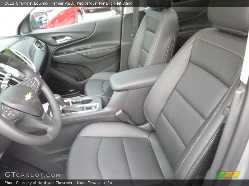Pepperdust Metallic / Jet Black 2019 Chevrolet Equinox Premier AWD