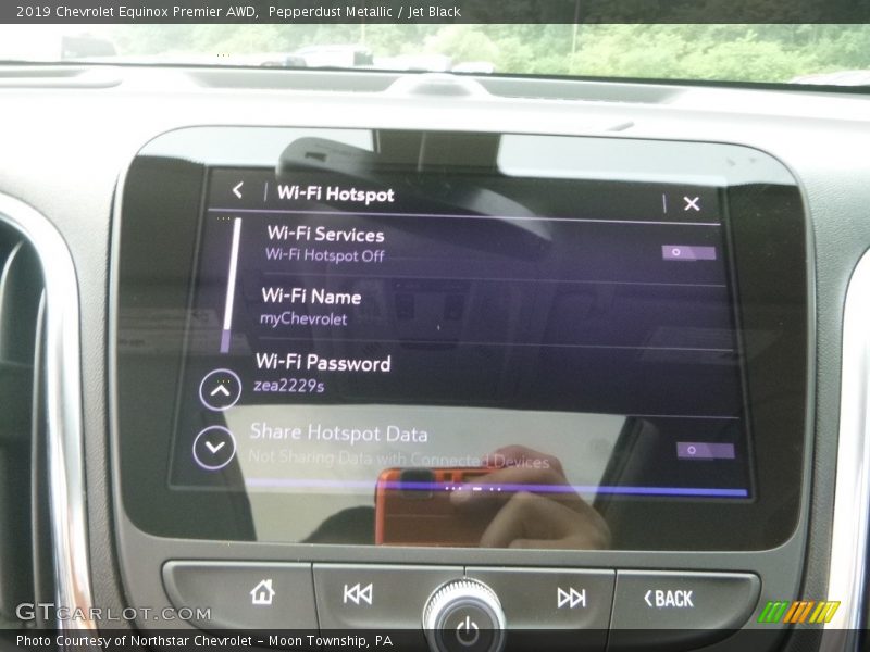 Pepperdust Metallic / Jet Black 2019 Chevrolet Equinox Premier AWD