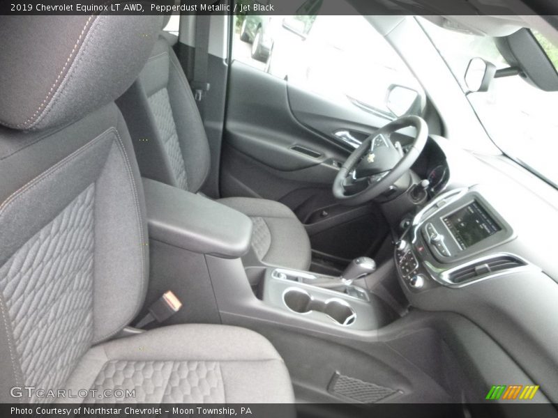 Pepperdust Metallic / Jet Black 2019 Chevrolet Equinox LT AWD