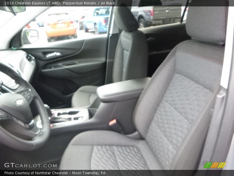 Pepperdust Metallic / Jet Black 2019 Chevrolet Equinox LT AWD