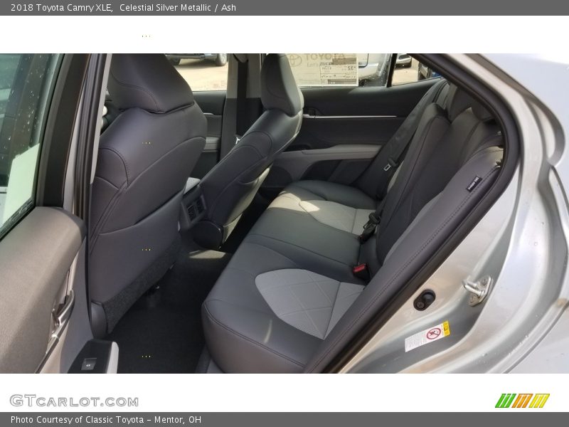 Celestial Silver Metallic / Ash 2018 Toyota Camry XLE