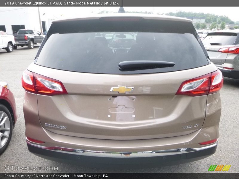 Sandy Ridge Metallic / Jet Black 2019 Chevrolet Equinox LT AWD