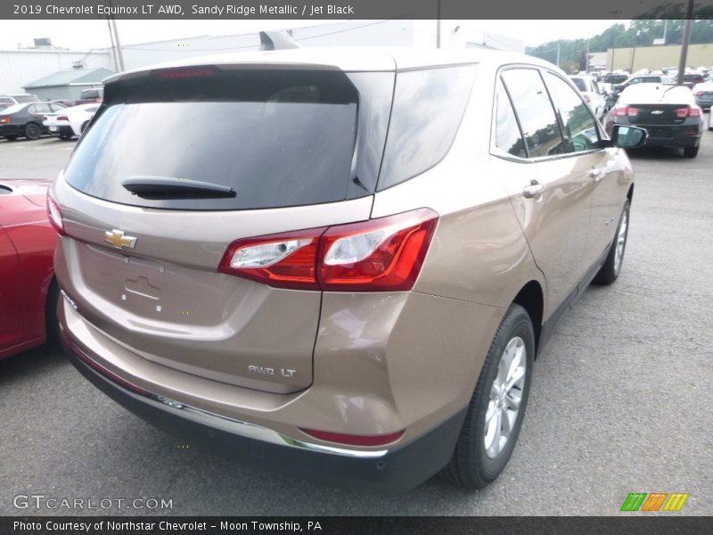 Sandy Ridge Metallic / Jet Black 2019 Chevrolet Equinox LT AWD