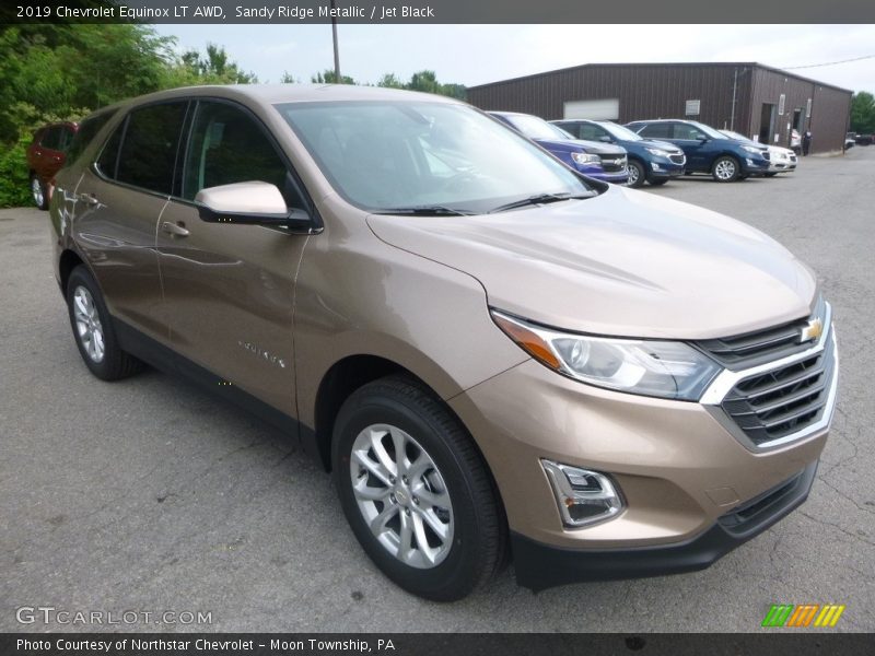 Sandy Ridge Metallic / Jet Black 2019 Chevrolet Equinox LT AWD