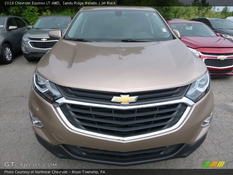 Sandy Ridge Metallic / Jet Black 2019 Chevrolet Equinox LT AWD
