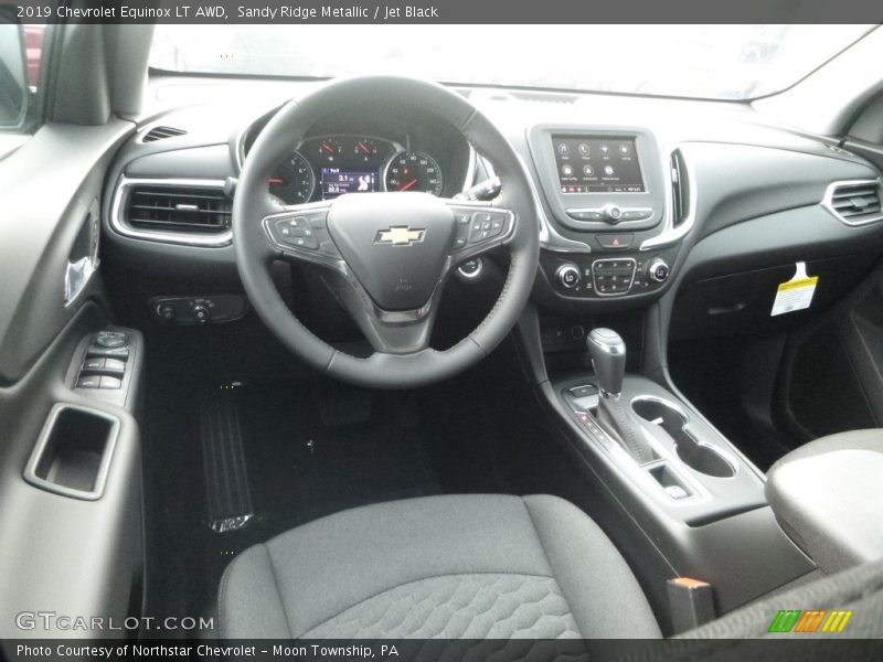 Sandy Ridge Metallic / Jet Black 2019 Chevrolet Equinox LT AWD