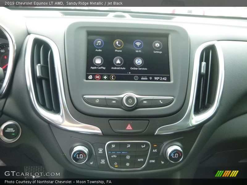 Sandy Ridge Metallic / Jet Black 2019 Chevrolet Equinox LT AWD