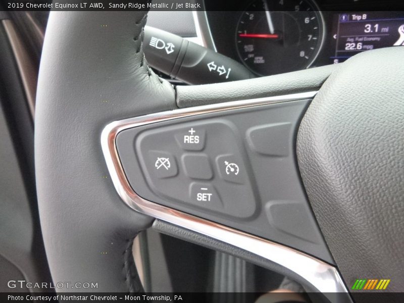 Sandy Ridge Metallic / Jet Black 2019 Chevrolet Equinox LT AWD