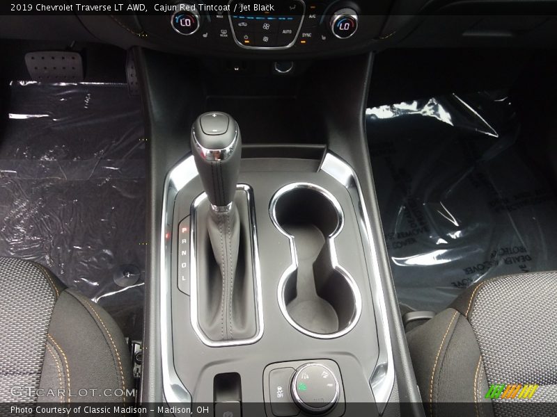 Cajun Red Tintcoat / Jet Black 2019 Chevrolet Traverse LT AWD