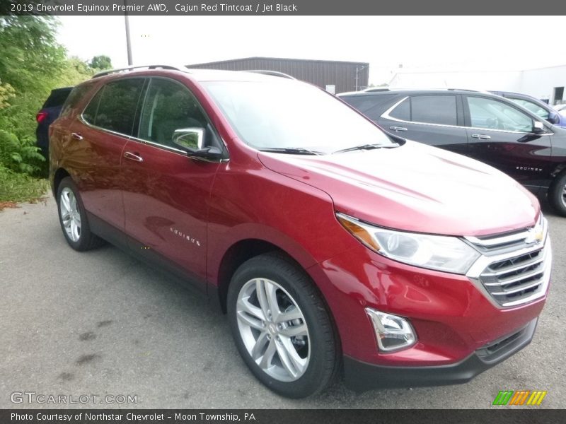 Cajun Red Tintcoat / Jet Black 2019 Chevrolet Equinox Premier AWD
