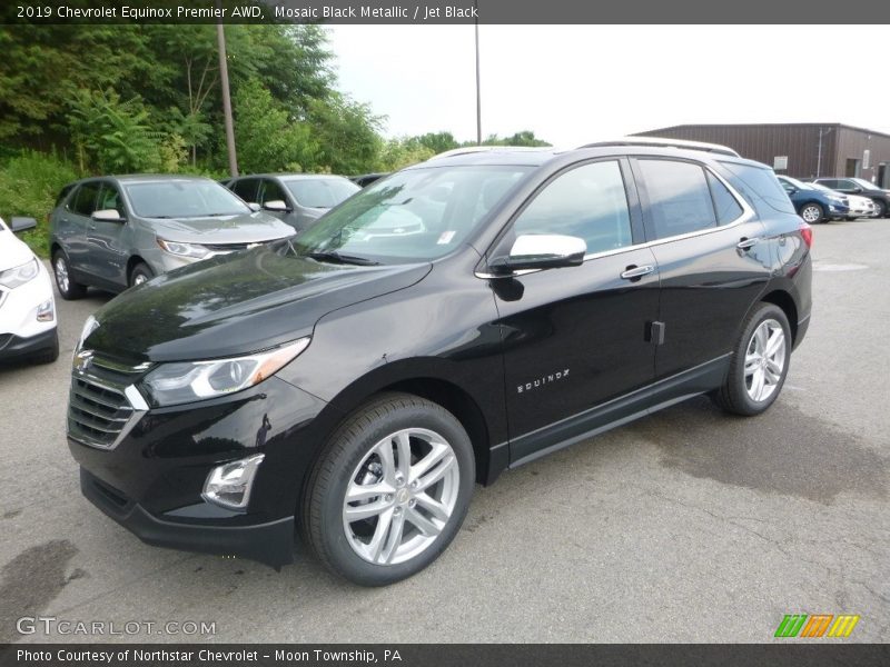 Mosaic Black Metallic / Jet Black 2019 Chevrolet Equinox Premier AWD
