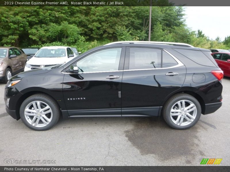 Mosaic Black Metallic / Jet Black 2019 Chevrolet Equinox Premier AWD