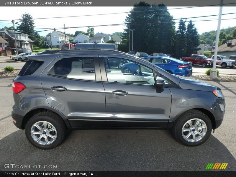 Smoke / Ebony Black 2018 Ford EcoSport SE 4WD