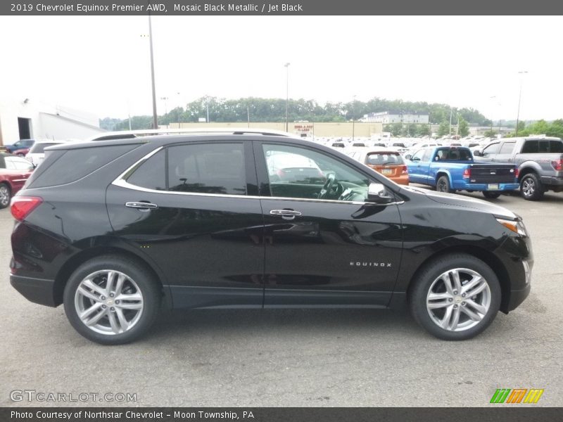 Mosaic Black Metallic / Jet Black 2019 Chevrolet Equinox Premier AWD