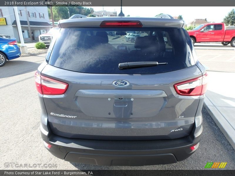 Smoke / Ebony Black 2018 Ford EcoSport SE 4WD
