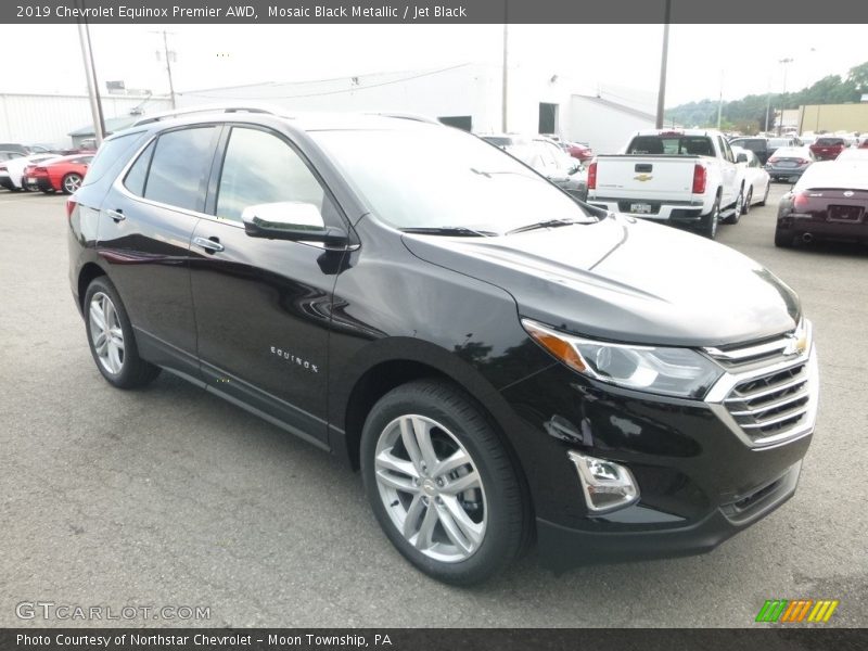 Mosaic Black Metallic / Jet Black 2019 Chevrolet Equinox Premier AWD