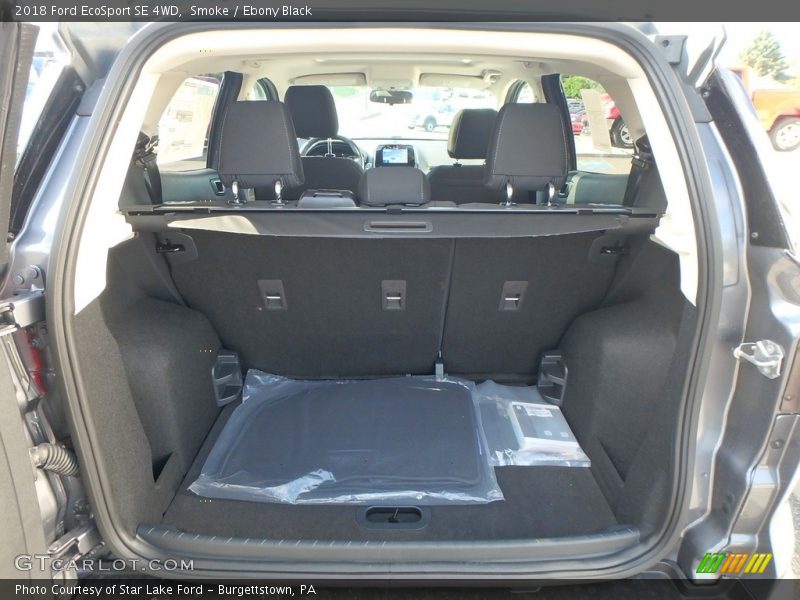 Smoke / Ebony Black 2018 Ford EcoSport SE 4WD