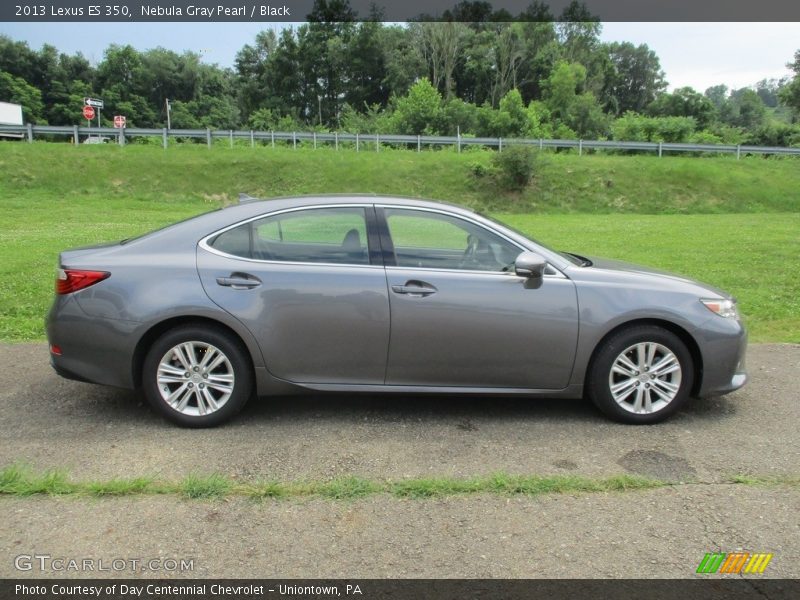 Nebula Gray Pearl / Black 2013 Lexus ES 350