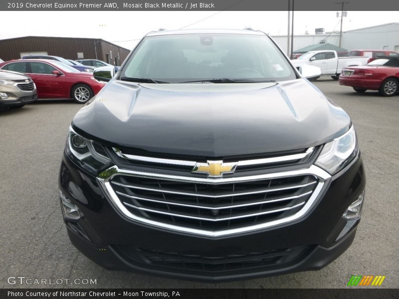 Mosaic Black Metallic / Jet Black 2019 Chevrolet Equinox Premier AWD