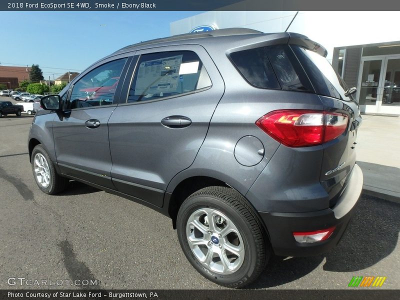Smoke / Ebony Black 2018 Ford EcoSport SE 4WD