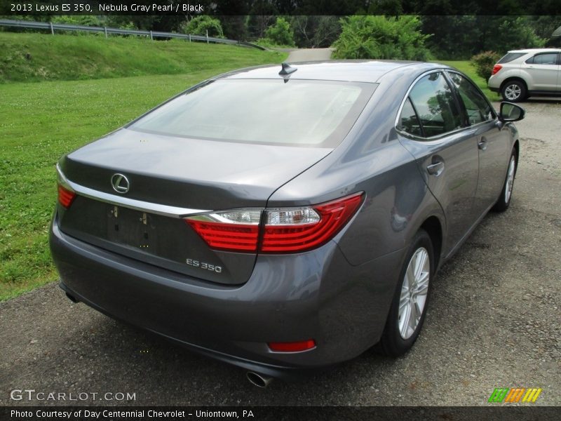 Nebula Gray Pearl / Black 2013 Lexus ES 350