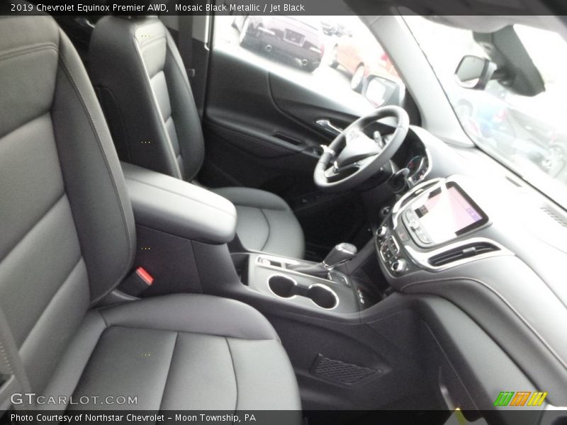 Mosaic Black Metallic / Jet Black 2019 Chevrolet Equinox Premier AWD