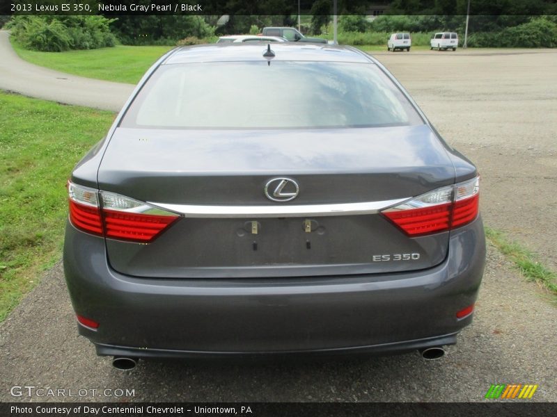 Nebula Gray Pearl / Black 2013 Lexus ES 350