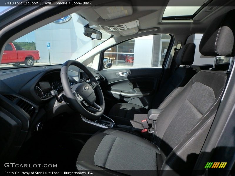 Smoke / Ebony Black 2018 Ford EcoSport SE 4WD