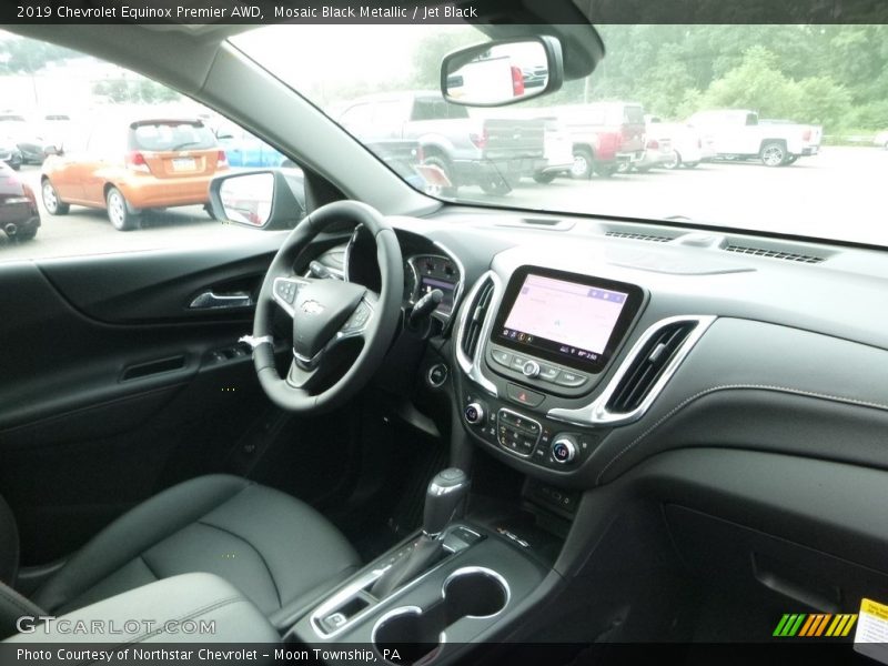 Mosaic Black Metallic / Jet Black 2019 Chevrolet Equinox Premier AWD