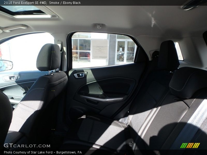 Smoke / Ebony Black 2018 Ford EcoSport SE 4WD
