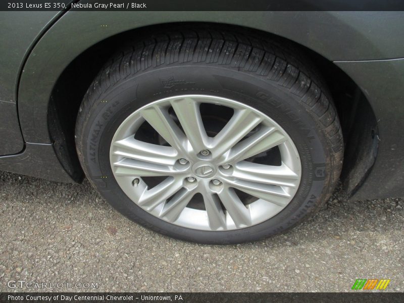 Nebula Gray Pearl / Black 2013 Lexus ES 350