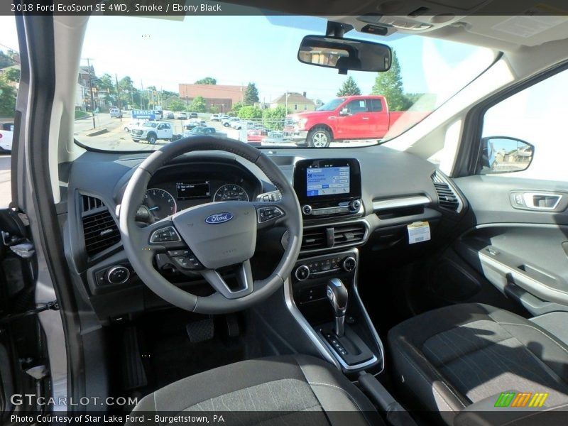 Smoke / Ebony Black 2018 Ford EcoSport SE 4WD