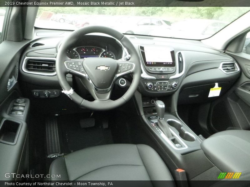 Mosaic Black Metallic / Jet Black 2019 Chevrolet Equinox Premier AWD